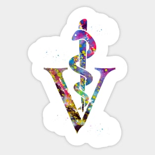 Veterinary Symbol Sticker